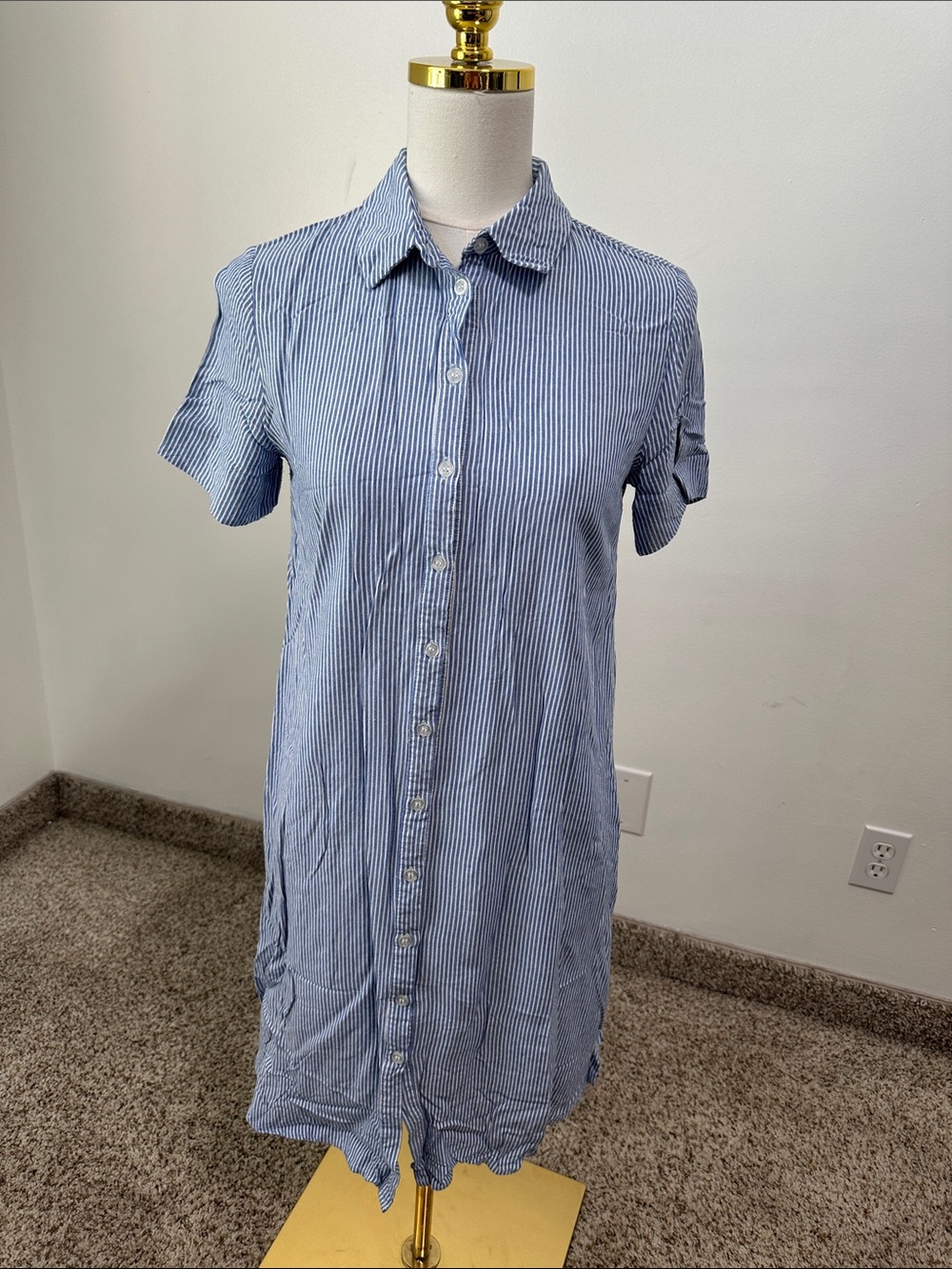 🕯️ Rokoko Buttin Up Shirt Dress